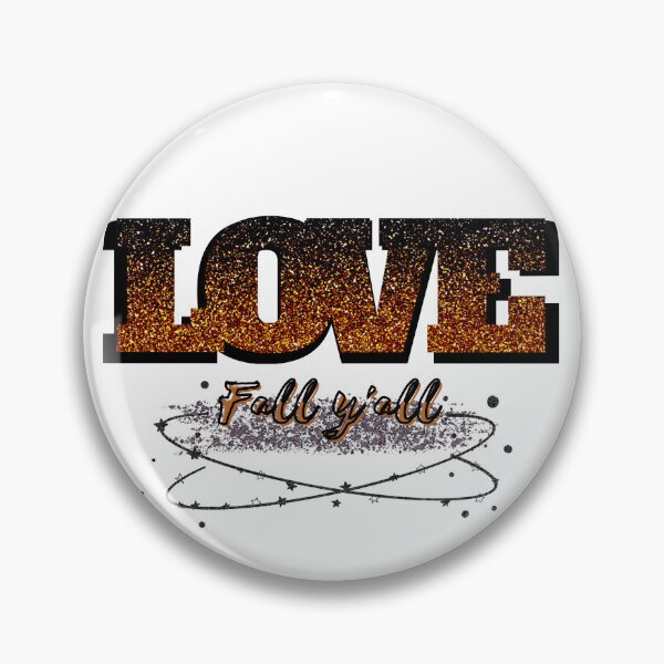 Item preview, Love Fall Y'all (Black Orange) designed and sold by SimplyMe-Plus.