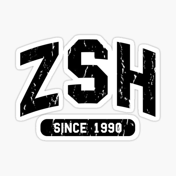 Item preview, zsh since 1990 designed and sold by CodingStore  ★★★★★.