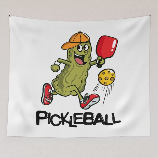 Item preview, Funny Pickle Playing Pickleball                                        designed and sold by thecraftsylife.