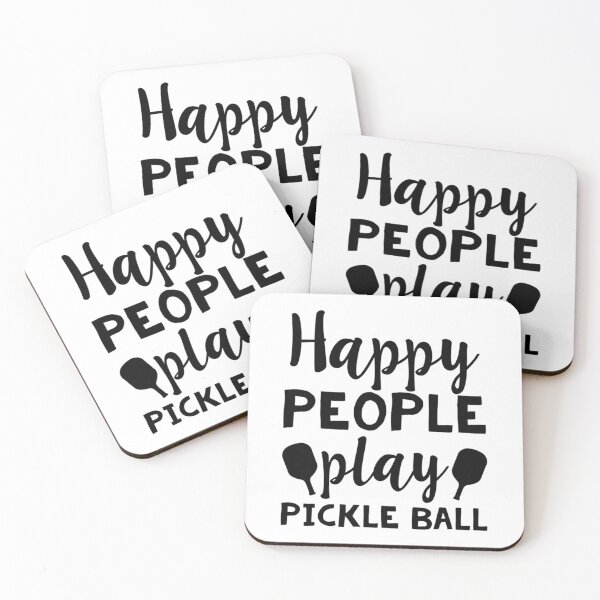 Item preview, Happy People Play PICKLE BALL                     designed and sold by thecraftsylife.