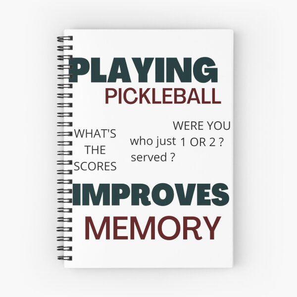 Item preview, playing pickleball improves memory funny pickleball player                  designed and sold by thecraftsylife.