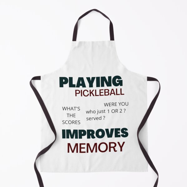 Item preview, playing pickleball improves memory funny pickleball player                  designed and sold by thecraftsylife.