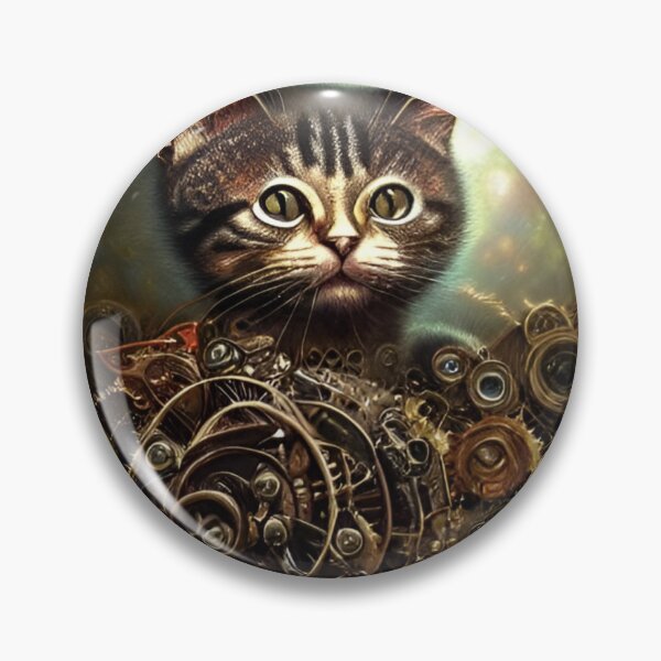 Artikelvorschau, Steam-Punk-Katze entworfen und verkauft von Urbansteam21.