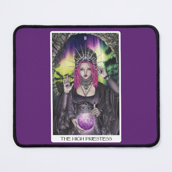 Item preview, The High Priestess Tarot Card Art designed and sold by Artbykayleighb.