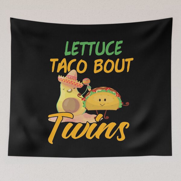 Item preview, Baby Announcement Lettuce Taco Bout A Twins designed and sold by woomermaditzn.