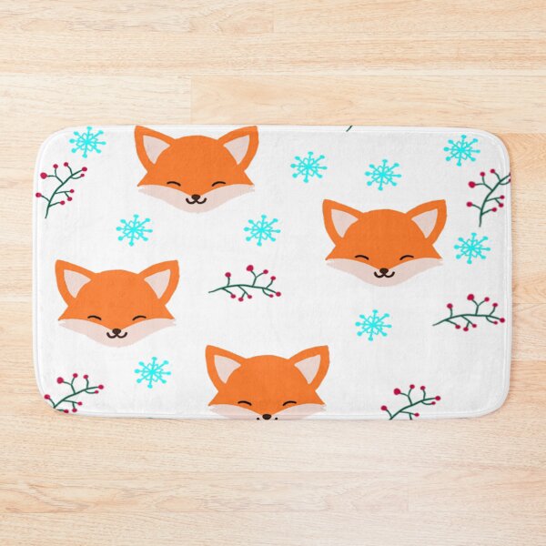 Item preview, Winter Foxes designed and sold by pretzelbunny.