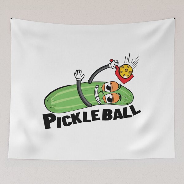Item preview, Funny Pickle Playing Pickleball                                                         designed and sold by thecraftsylife.