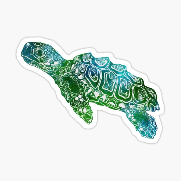 Sea Turtle Squad Sticker