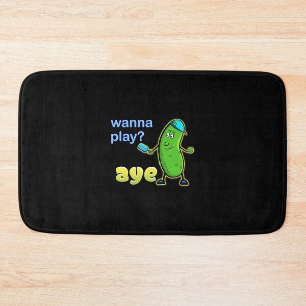 Item preview, Funny Pickle Playing Pickleball                        designed and sold by thecraftsylife.