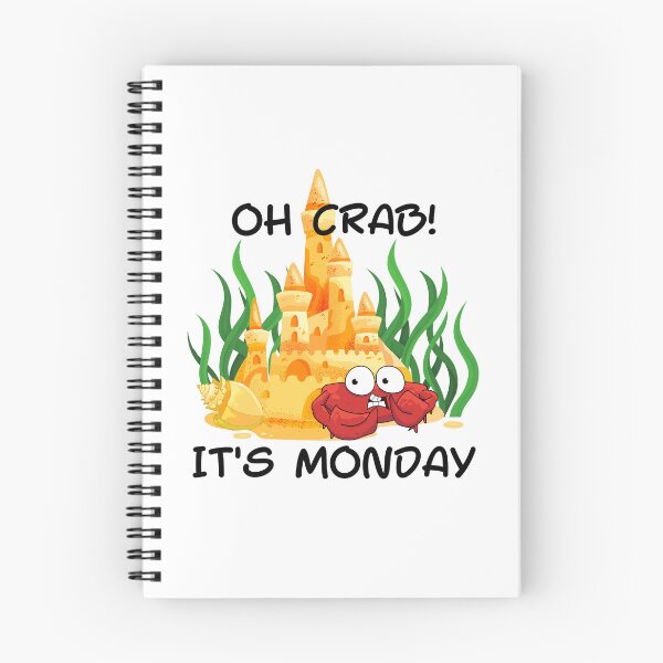 Item preview, Oh Crab! It's monday designed and sold by RockBeeDesigns.