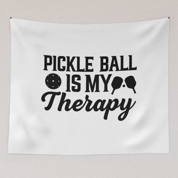 Aperçu de l'œuvre Pickle Ball est ma thérapie créée et vendue par thecraftsylife.