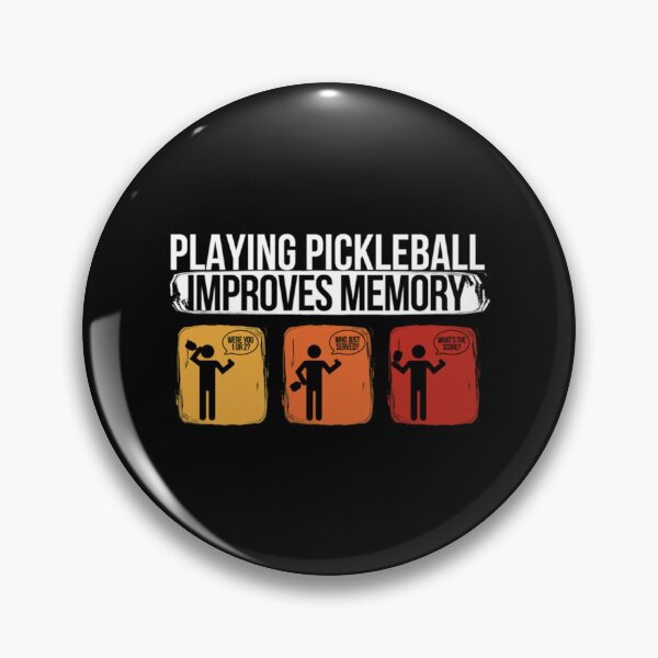 Item preview, Playing Pickleball improves memory, Pickleball                                   designed and sold by thecraftsylife.