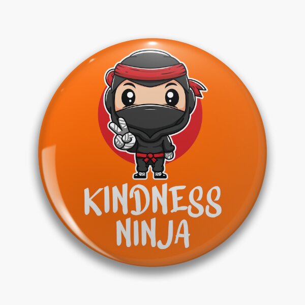 Item preview, Kindness Ninja Kids Orange Unity Day Anti Bullying designed and sold by mrxova.
