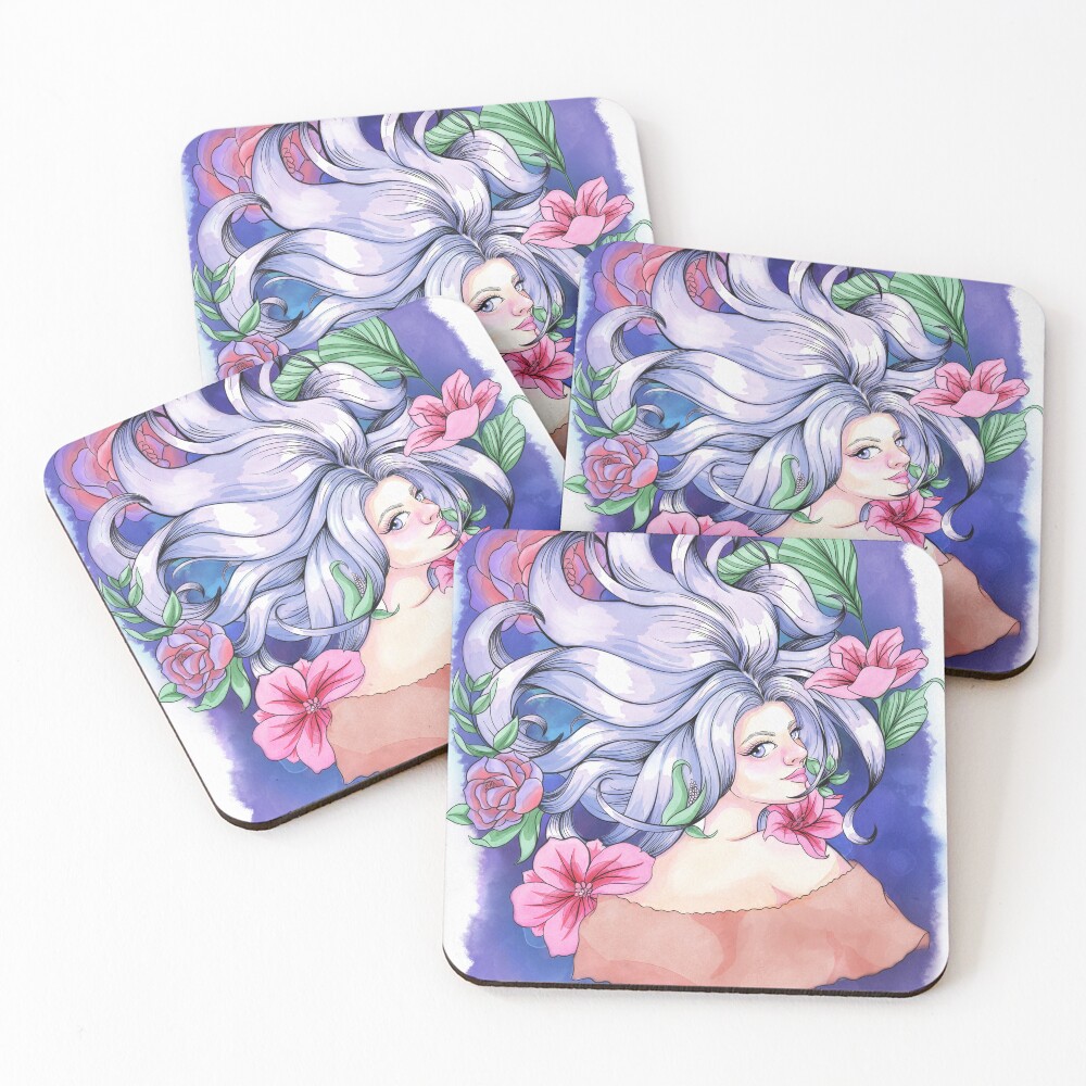 Item preview, Coasters (Set of 4) designed and sold by squidpeg.