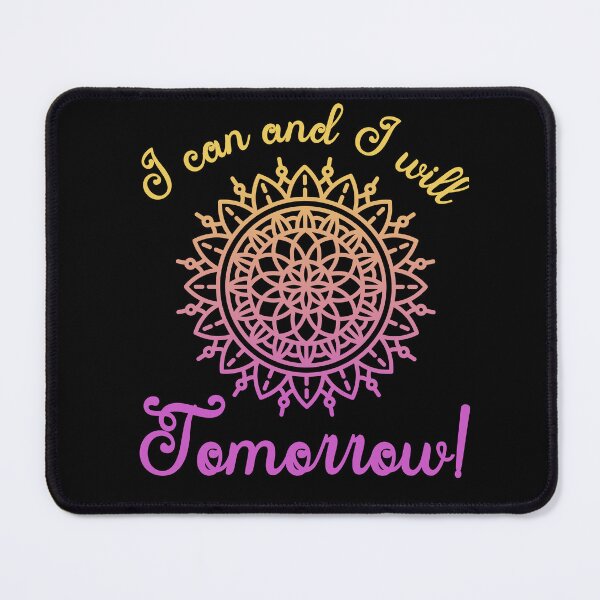 Item preview, I can and I will.... Tomorrow! designed and sold by MerWishes.