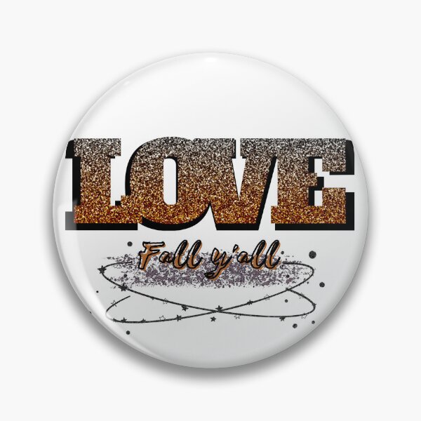 Item preview, Love Fall Y'all (Silver Orange) designed and sold by SimplyMe-Plus.