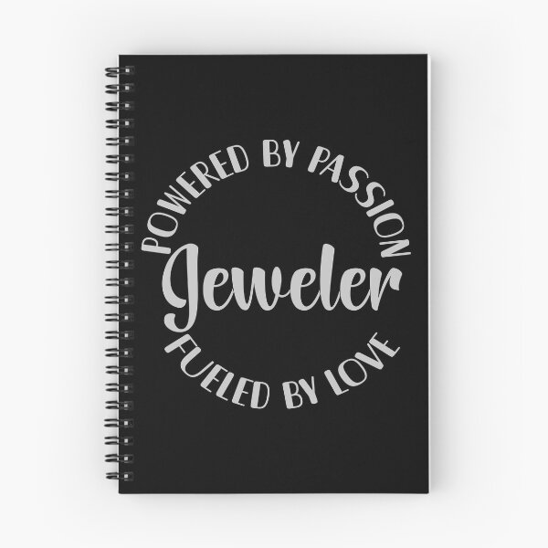 Item preview, Jeweler powered by passion fueled by love jewelry maker gift designed and sold by MetalicBabe.