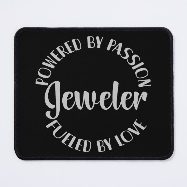 Item preview, Jeweler powered by passion fueled by love jewelry maker gift designed and sold by MetalicBabe.