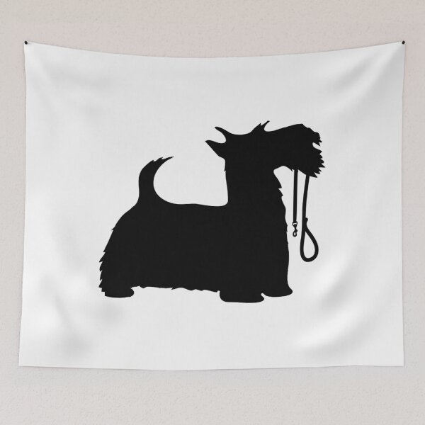 Item preview, Scotty Dog and Leash designed and sold by urmaldinjosy.