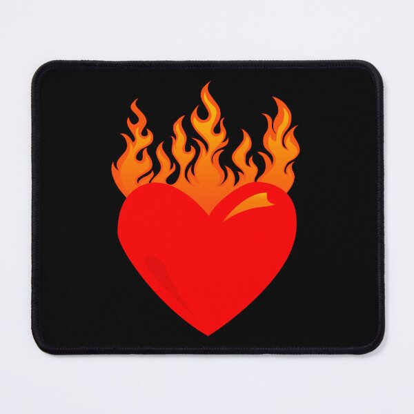 Artikelvorschau, Feuerherz-Emoji entworfen und verkauft von The Love Quill.