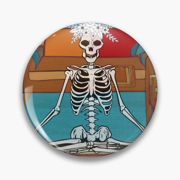 Item preview, Namaste Skeleton  designed and sold by wildtangents.
