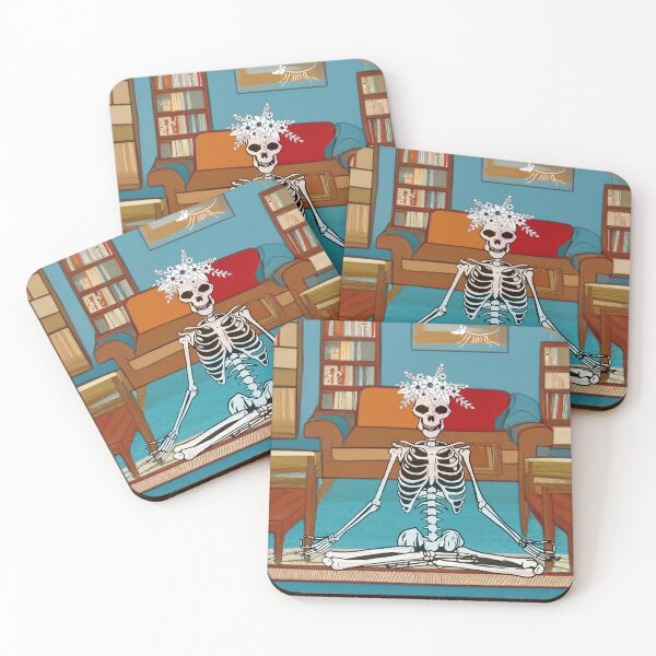 Item preview, Namaste Skeleton  designed and sold by wildtangents.