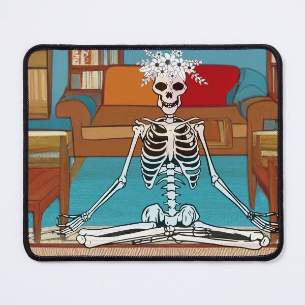 Item preview, Namaste Skeleton  designed and sold by wildtangents.