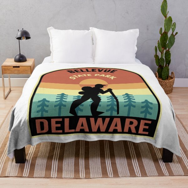 Item preview, Bellevue State Park Delaware Retro Hiking designed and sold by HalpinDesign.