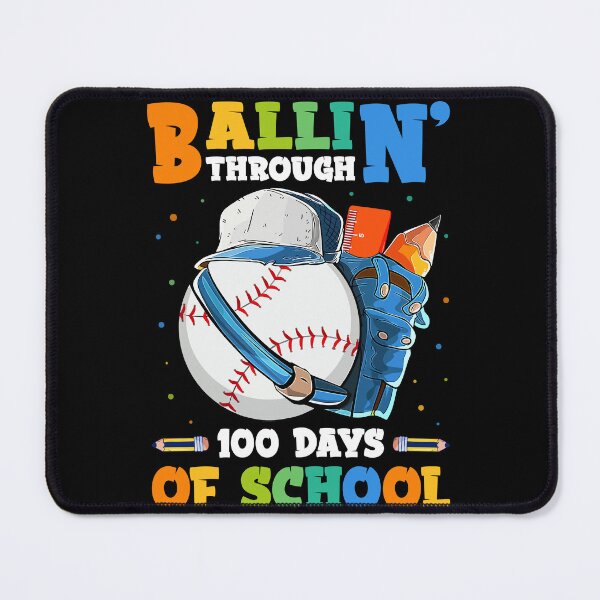 Item preview, Ballin' Through 100 Days of School Baseball Boys Girls designed and sold by woomermaditzn.