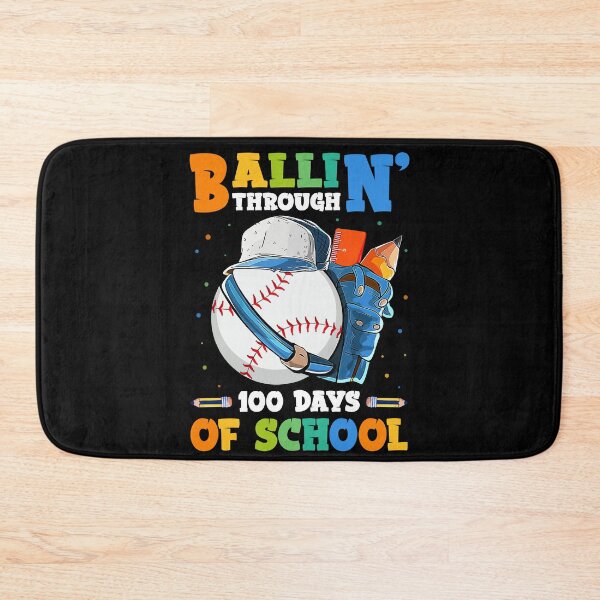 Item preview, Ballin' Through 100 Days of School Baseball Boys Girls designed and sold by woomermaditzn.