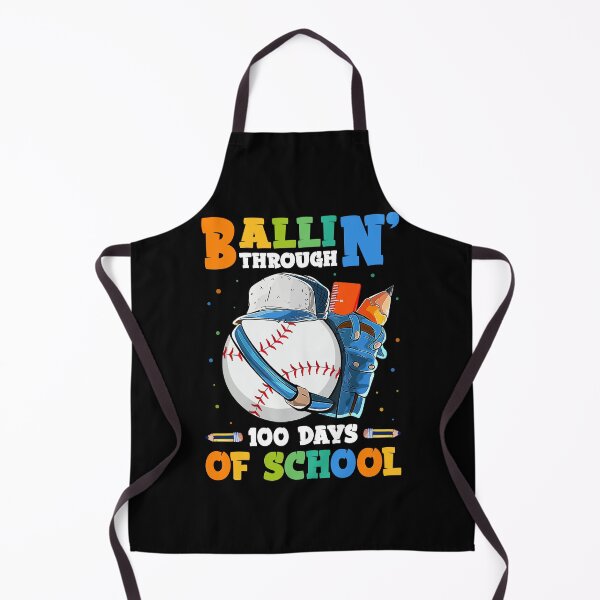 Item preview, Ballin' Through 100 Days of School Baseball Boys Girls designed and sold by woomermaditzn.