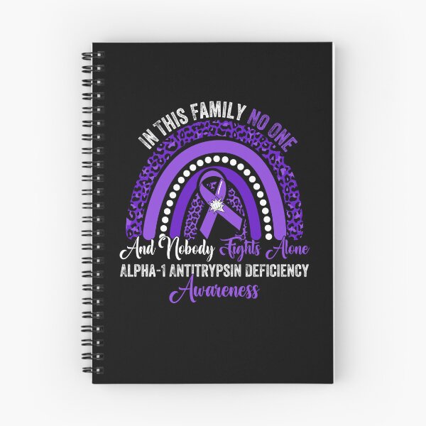 Item preview, Alpha-1 Antitrypsin Deficiency Awareness Month Purple Ribbon designed and sold by OUSSAMAVIP.