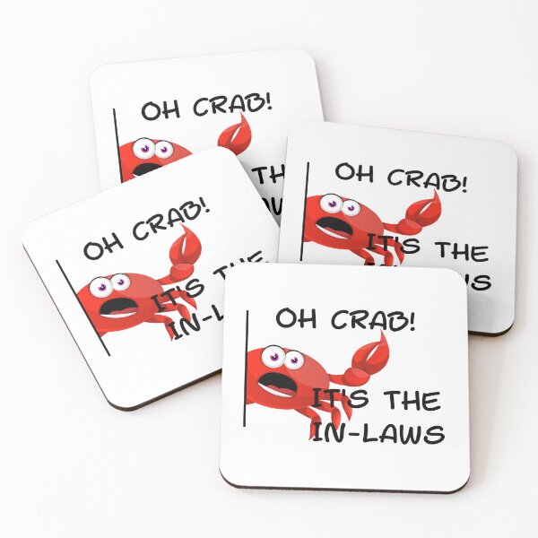 Item preview, Oh Crab! It's the in-laws designed and sold by RockBeeDesigns.