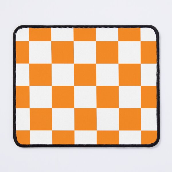 Item preview, Orange Checker Print designed and sold by latheandquill.