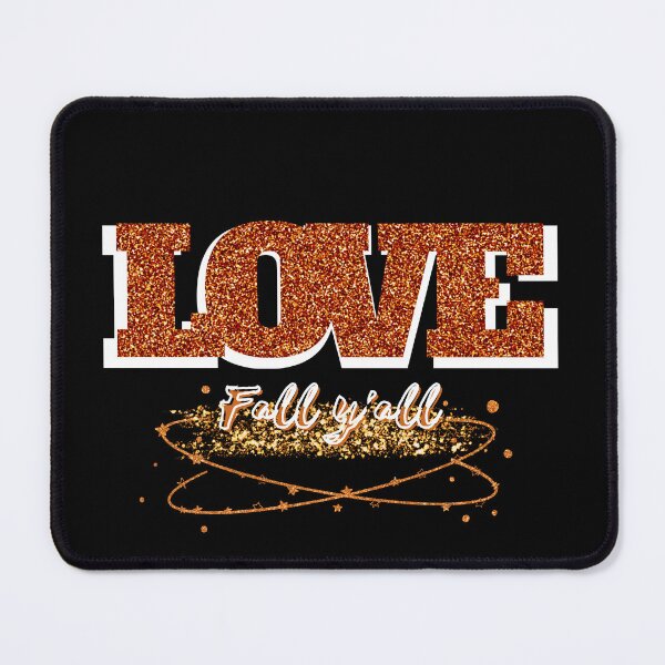 Item preview, Love Fall Y'all (Orange) designed and sold by SimplyMe-Plus.