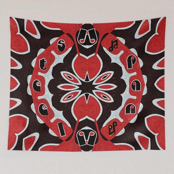 Item preview, TRINIDAD AND TOBAGO FLAG CARNIVAL ART PAINTING - STEEL PAN ABSTRACT MUSICAL INSTRUMENT. designed and sold by Ralek.