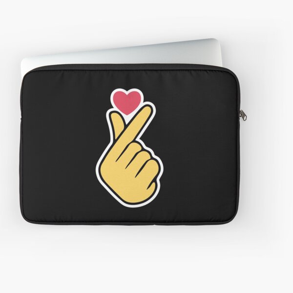 Item preview, Finger heart emoji designed and sold by The Love Quill.