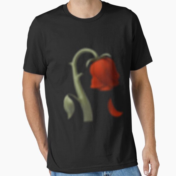 Small Rose Flowers Emoji T-Shirt Small Rose Flowers Emoji T-Shirt