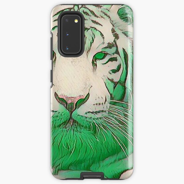 Green Tiger Samsung Galaxy Tough Case