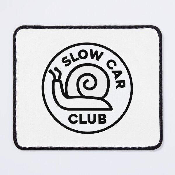 Item preview, Slow Car Club - Black and White designed and sold by ApexFibers.