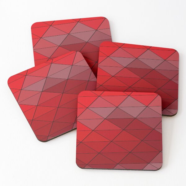 Item preview, Red gradient triangles. designed and sold by DaliaSabryTee.