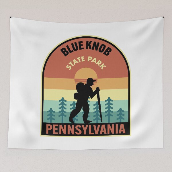 Item preview, Blue Knob State Park Pennsylvania Retro Hiking designed and sold by HalpinDesign.