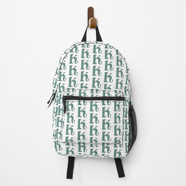 Item preview, Letter K Green initial monogram alphabet K capital designed and sold by Antique-Gifts.