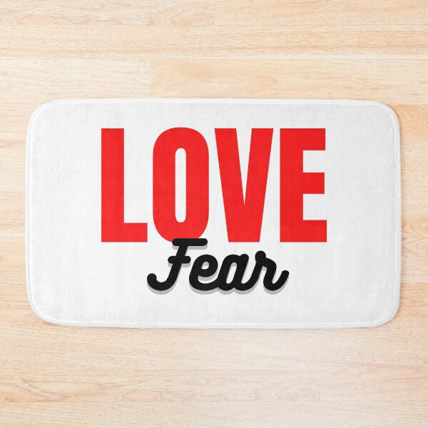 Item preview, Love Over Fear - Red and Black on White designed and sold by RnssncCo.