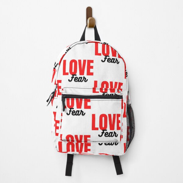 Item preview, Love Over Fear - Red and Black on White designed and sold by RnssncCo.