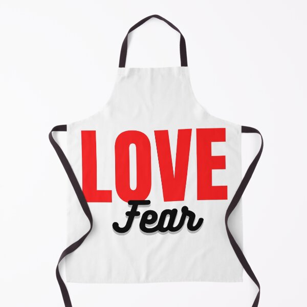 Item preview, Love Over Fear - Red and Black on White designed and sold by RnssncCo.