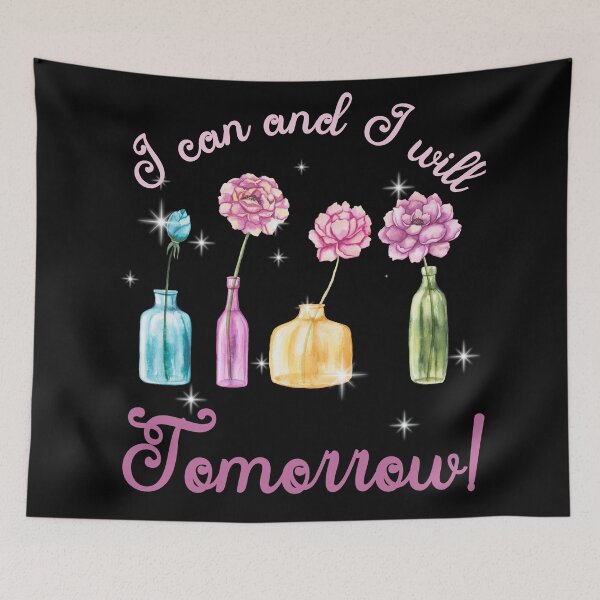 Item preview, I can and I will.... Tomorrow! designed and sold by MerWishes.