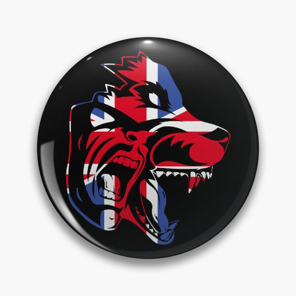 Item preview, United Kingdom Flag UK Flag Great Britain Werewolf Fan Sport Patriot designed and sold by BEAST NYC.