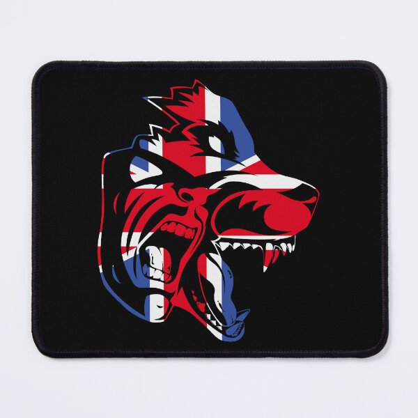 Item preview, United Kingdom Flag UK Flag Great Britain Werewolf Fan Sport Patriot designed and sold by BEAST NYC.