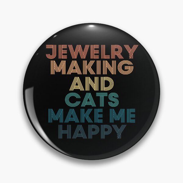 Item preview, Jewelry making And Cats Make Me Happy designed and sold by kindxinn.